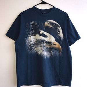 Vintage Bald Eagle Graphic T-Shirt